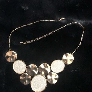 Gorgeous Gold and Silver Necklace and Bracelet Set